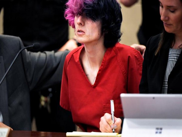 Suspect Devon Erickson, 18, at Douglas County Courthouse in Denver
