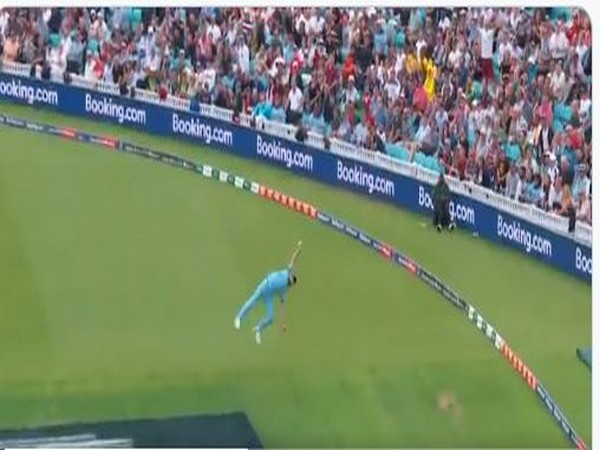 Ben Stokes takes stunning catch against South Africa in 2019 World Cup (Photo/ ICC Twitter)