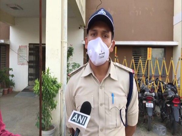 Neeraj Kumar, Station Incharge of Tejaji Nagar Police station talking to ANI on Friday