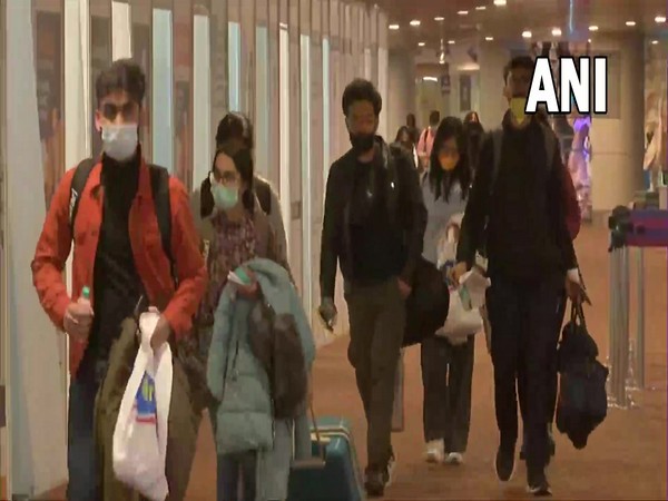 Indian students arrived at Mumbai airport on Saturday. (File Photo/ANI)