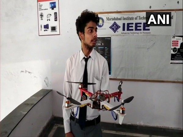 Student claim inventing sandal-drone security system for women safety