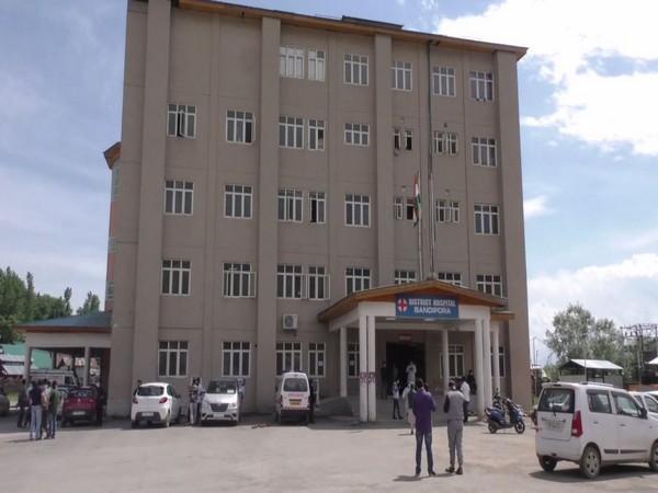 Bandipora District Hospital in Jammu and Kashmir (Photo/ANI)