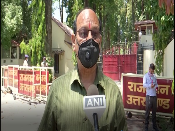 Uttarakhand minister Subodh Uniyal in conversation with ANI