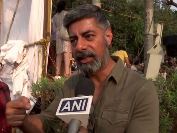 Actor Sushant Singh speaking to ANI in Mumbai on Sunday. Photo/ANI