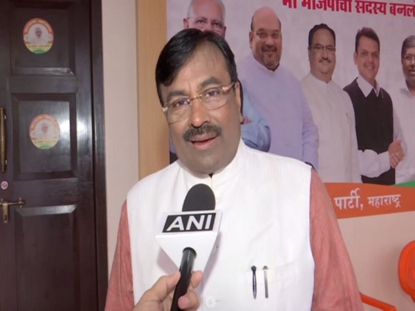 Sudhir Mungantiwar speaking to ANI in Mumbai on Friday.