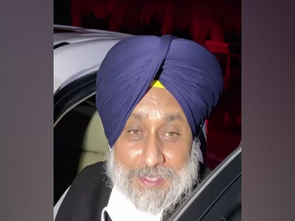 Shiromani Akali Dal President Sukhbir Singh Badal (Photo/ANI)