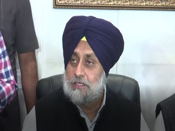 Shiromani Akali Dal President Sukhbir Singh Badal (Photo/ANI)