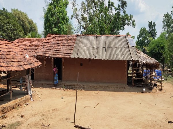 Visual from Minpa village in Chhattisgarh's Sukma. (Photo/ ANI)