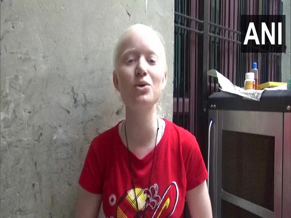 Supriya, a differently-abled student of class 10 who got 100 marks in maths after re-evaluation. (Photo/ANI)