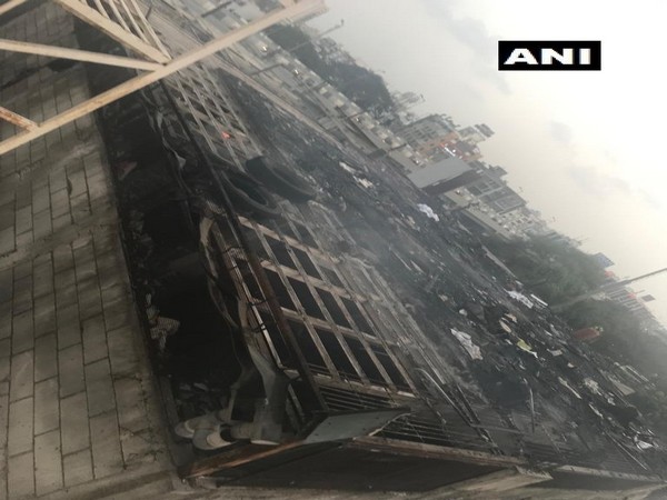 Fire broke out at ‘Takshashila Arcade’ in Sarthana area of Surat on Thursday 