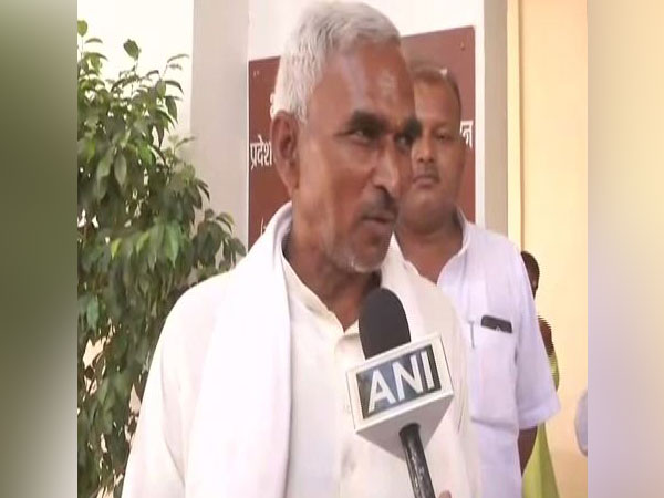 BJP MLA Surendra Singh talking to ANI in Lucknow on Wednesday