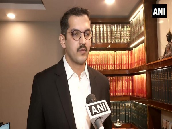 Advocate Varun Singh, briefing lawyer of the Sushant's family, speaking to ANI on Wednesday. Photo/ANI