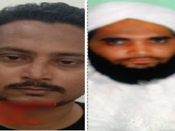 The photographs of two suspects in Kamlesh Tiwari murder case released by UP police. 