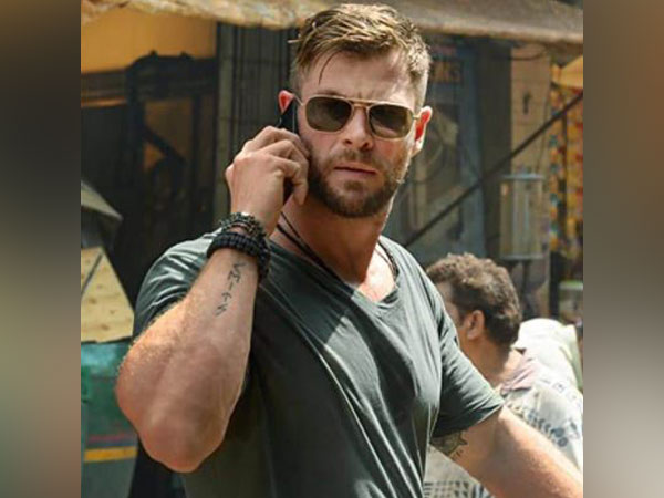 Chris Hemsworth in a still from 'Extraction' (Image source: Instagram)
