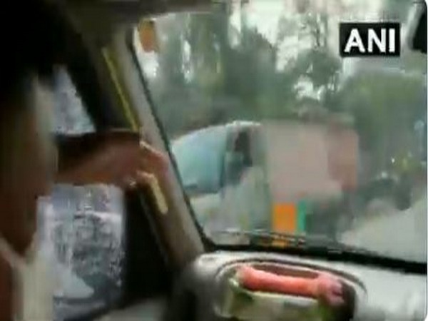 Visuals from the attack on BJP national president's convoy in Diamond Harbour. (File Photo)