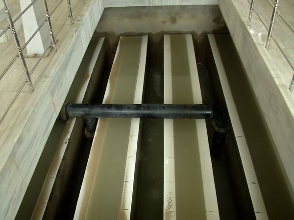 The new water filtration plant comes fitted with the latest purification systems. 