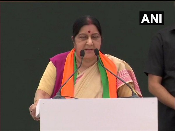 External Affairs Minister Sushma Swaraj (File photo)