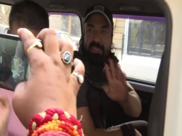 Actor Ajaz Khan being taken for medical check-up on Wednesday by NCB.