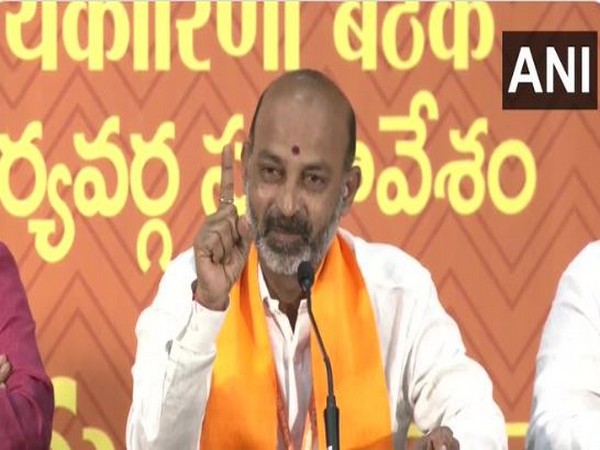 BJP Telangana president Bandi Sanjay (Photo/ANI)