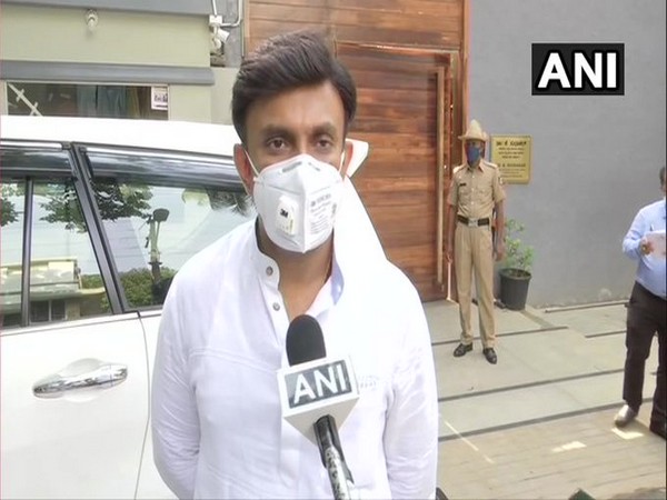 Karnataka Health Minister Dr K Sudhakar (Photo/ANI)