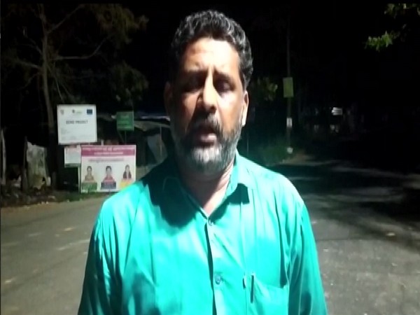 BJP Alappuzha district president MV Gopakumar (Photo/ANI)