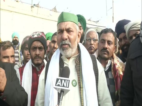 Bharatiya Kisan Union (BKU) spokesperson, Rakesh Tikait (Photo/ANI)