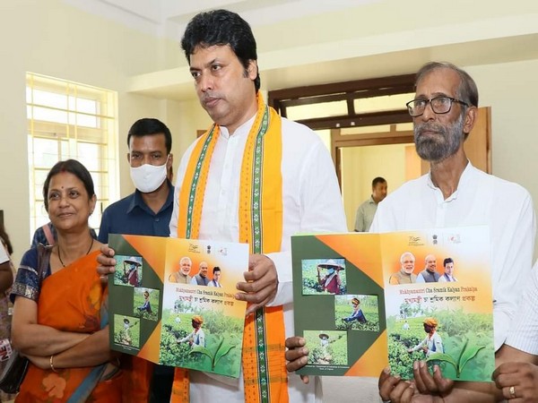 Tripura Chief Minister Biplab Kumar Deb(Photo/ANI)