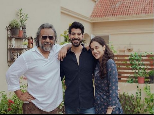 Anubhav Sinha, Pavail Gulati and Taapsee Pannu (Image courtesy: Instagram)