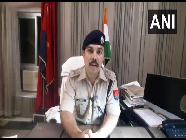 Superintendent of Police (SP) for Ballia Vipin Tada. (Photo/ ANI)