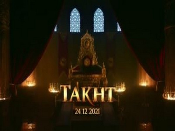 A still from the first look of Takht (Image courtesy: Instagram)