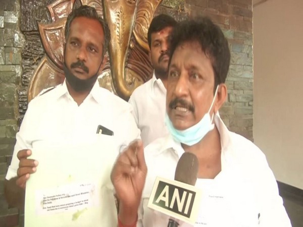 President of TN Lorry Association Yash Yuvraj speaks to ANI. (Photo/ANI)