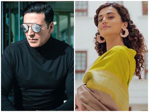 Akshay Kumar and Taapsee Pannu, Picture courtesy: Instagram
