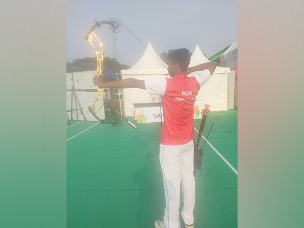 Archer Tarun Dixit of Maharshi Dayanand University (Image: SAI media)