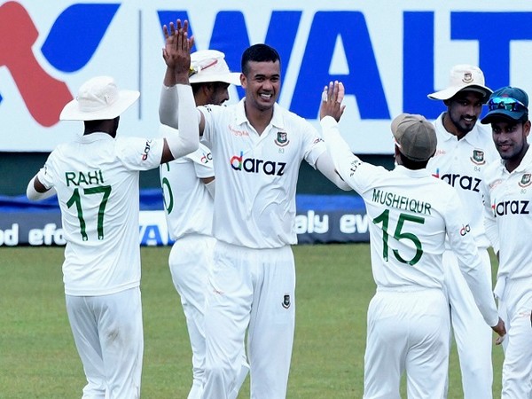 Bangladesh players celebrating a wicket (Image: ICC)