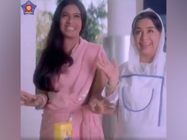 Still from clip shared by Mumbai Police (Image source: Instagram)