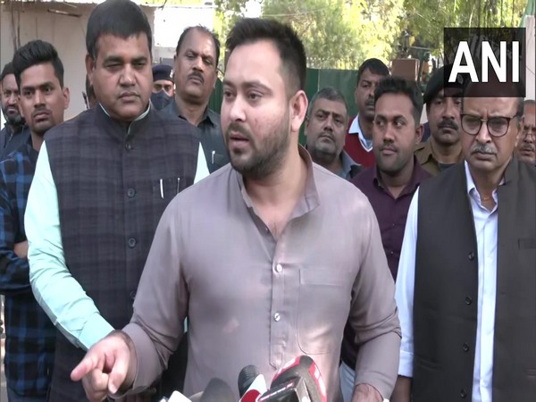 Rashtriya Janata Dal (RJD) cheif Tejashwi Yadav. (ANI/photo)