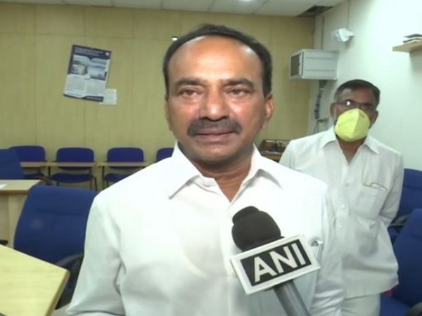 Telangana Health Minister Eatala Rajender. (File Photo/ANI)