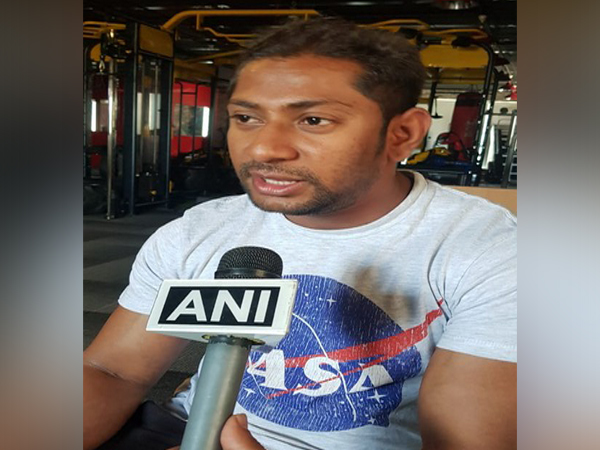Arjun, a gym owner in Hyderabad, speaking to ANI on Monday. Photo/ANI