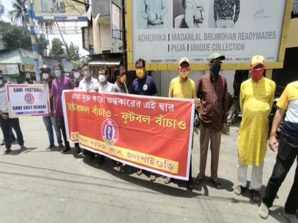 East Bengal fans take to streets in protest.