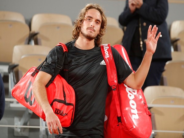Greece's tennis player Stefanos Tsitsipas