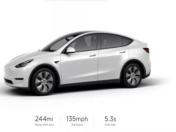 Tesla Model Y Standard Range variant