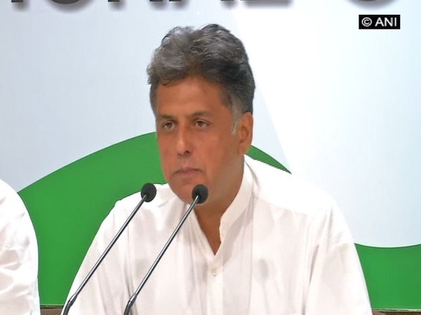 Congress leader Manish Tewari 