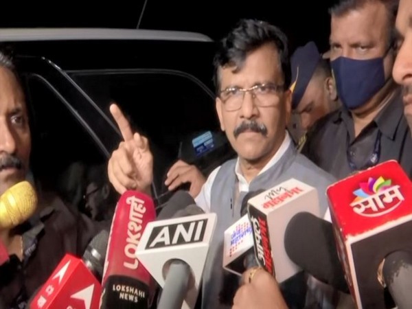 Shiv Sena leader Sanjay Raut (Photo/ANI)