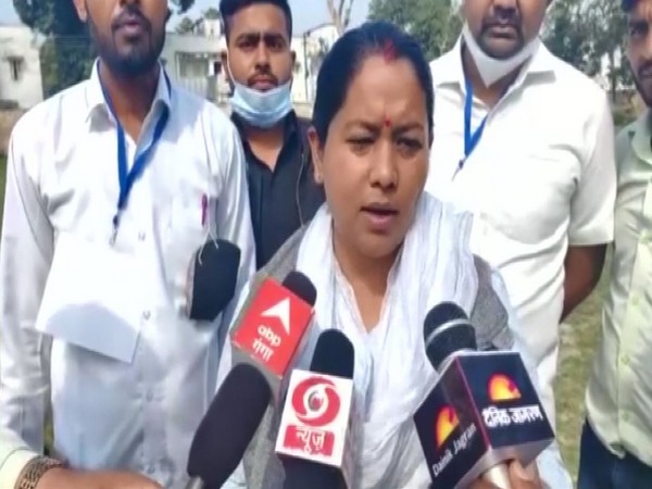 Congress candidate from Haridwar rural, Anupama Rawat (Photo:ANI)