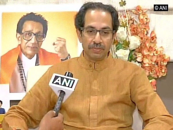 Shiv Sena chief Uddhav Thackeray. File photo/ANI