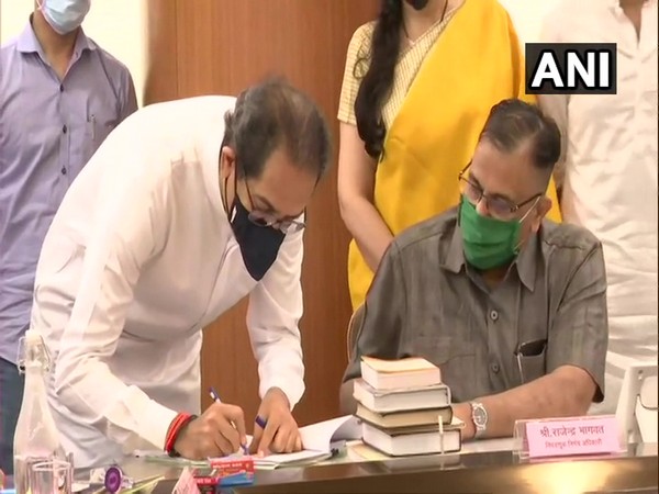 Maharashtra Chief Minister Uddhav Thackeray files nomination for State Legislative Council elections.