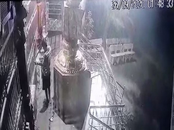 CCTV footage of the icident (Photo/ANI)