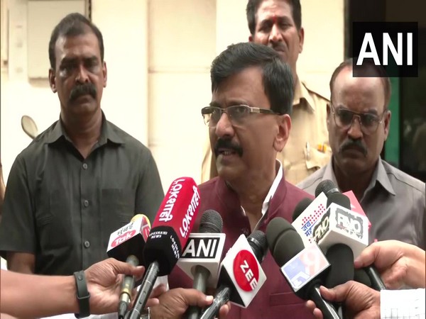 Shiv Sena leader Sanjay Raut (Photo/ANI)