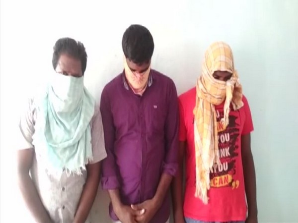 The accused E Chanti Babu (29), M Tulasi Ram (29) and M Satyanarayana (45).