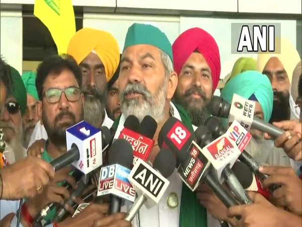 Bharatiya Kisan Union leader Rakesh Tikait. (Photo/ ANI)